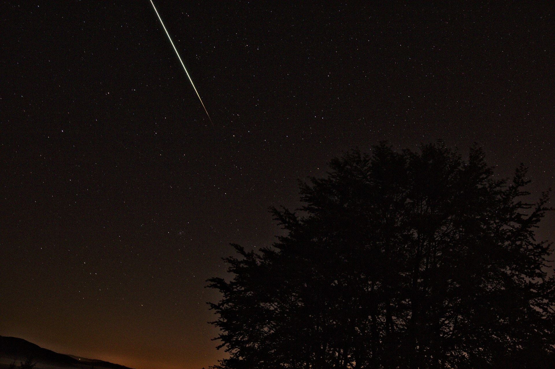Draconid meteor shower
